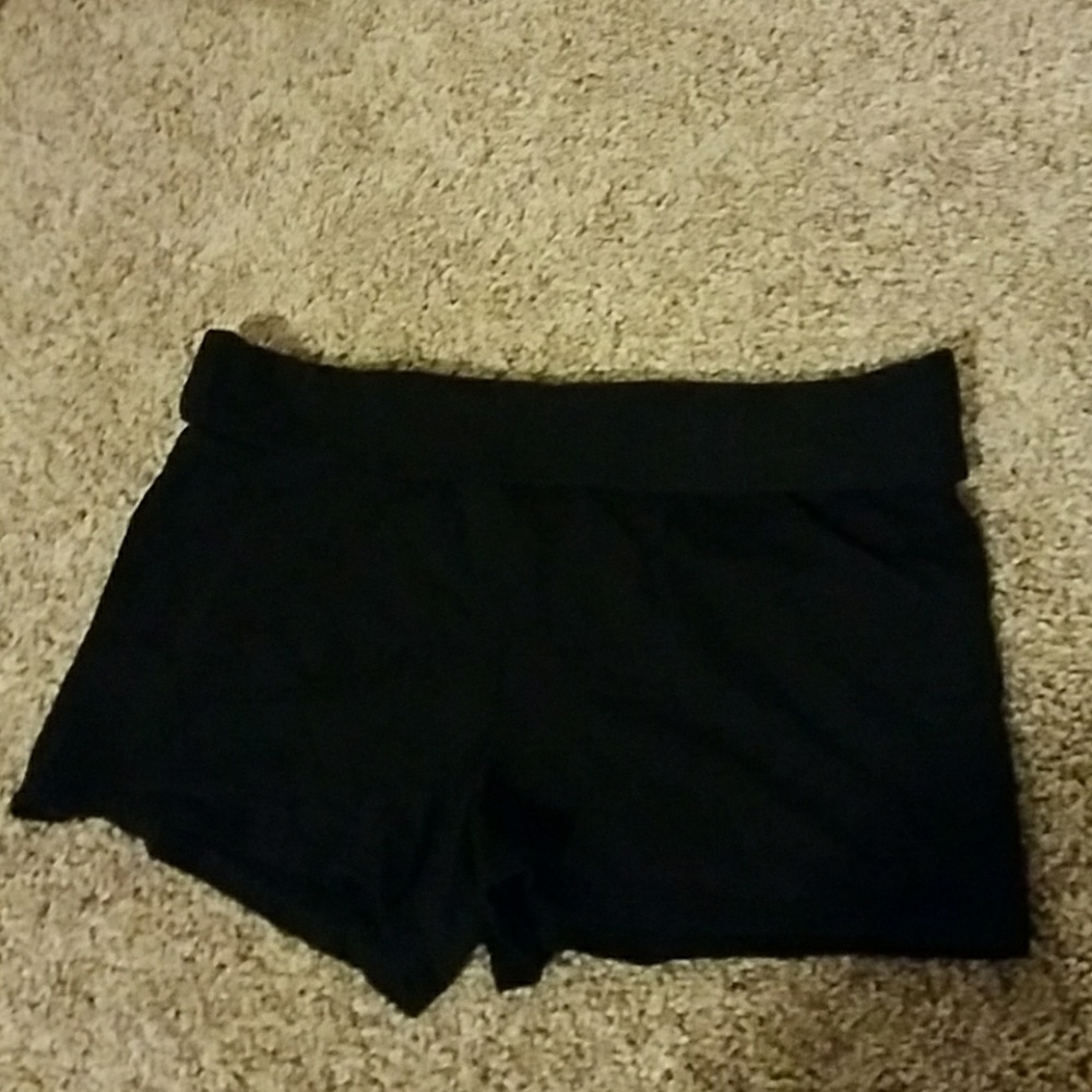 Black Booty Shorts